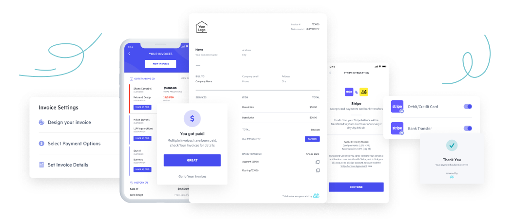 Lili Invoicing Software and Invoice Generator