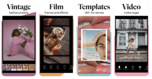 Tezza, a photo editing tool for social media.